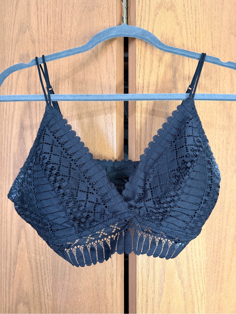 Anemone  Lace Bralette with Crochet Detail